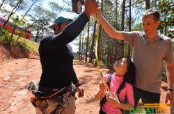 TOUR OF HIGH ROPES COURSE