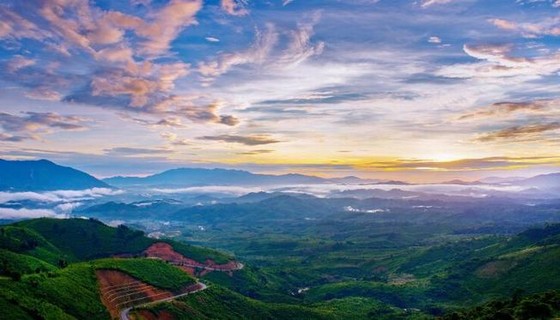 The view of the pass Dalat - Nha Trang